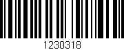 Código de barras (EAN, GTIN, SKU, ISBN): '1230318'