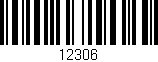 Código de barras (EAN, GTIN, SKU, ISBN): '12306'