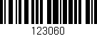 Código de barras (EAN, GTIN, SKU, ISBN): '123060'
