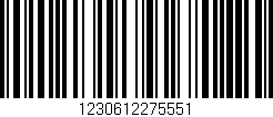 Código de barras (EAN, GTIN, SKU, ISBN): '1230612275551'