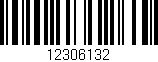 Código de barras (EAN, GTIN, SKU, ISBN): '12306132'