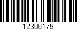 Código de barras (EAN, GTIN, SKU, ISBN): '12306179'