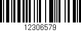 Código de barras (EAN, GTIN, SKU, ISBN): '12306579'