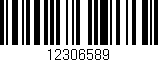 Código de barras (EAN, GTIN, SKU, ISBN): '12306589'