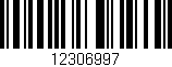 Código de barras (EAN, GTIN, SKU, ISBN): '12306997'