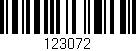 Código de barras (EAN, GTIN, SKU, ISBN): '123072'