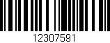 Código de barras (EAN, GTIN, SKU, ISBN): '12307591'