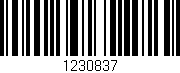 Código de barras (EAN, GTIN, SKU, ISBN): '1230837'