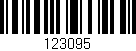 Código de barras (EAN, GTIN, SKU, ISBN): '123095'
