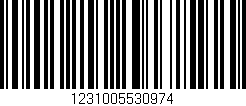 Código de barras (EAN, GTIN, SKU, ISBN): '1231005530974'