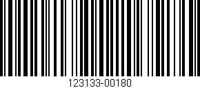 Código de barras (EAN, GTIN, SKU, ISBN): '123133-00180'