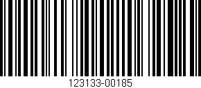 Código de barras (EAN, GTIN, SKU, ISBN): '123133-00185'