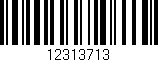 Código de barras (EAN, GTIN, SKU, ISBN): '12313713'