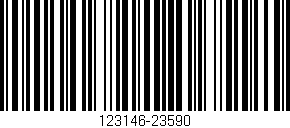 Código de barras (EAN, GTIN, SKU, ISBN): '123146-23590'