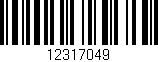 Código de barras (EAN, GTIN, SKU, ISBN): '12317049'