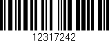 Código de barras (EAN, GTIN, SKU, ISBN): '12317242'
