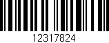 Código de barras (EAN, GTIN, SKU, ISBN): '12317824'