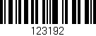 Código de barras (EAN, GTIN, SKU, ISBN): '123192'