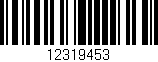 Código de barras (EAN, GTIN, SKU, ISBN): '12319453'