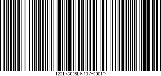 Código de barras (EAN, GTIN, SKU, ISBN): '1231AS095LIN19VA0001P'
