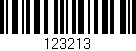 Código de barras (EAN, GTIN, SKU, ISBN): '123213'