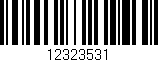 Código de barras (EAN, GTIN, SKU, ISBN): '12323531'