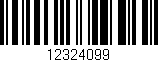 Código de barras (EAN, GTIN, SKU, ISBN): '12324099'
