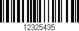 Código de barras (EAN, GTIN, SKU, ISBN): '12325435'