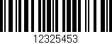 Código de barras (EAN, GTIN, SKU, ISBN): '12325453'