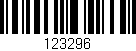 Código de barras (EAN, GTIN, SKU, ISBN): '123296'