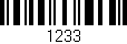 Código de barras (EAN, GTIN, SKU, ISBN): '1233'