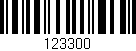 Código de barras (EAN, GTIN, SKU, ISBN): '123300'