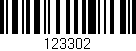 Código de barras (EAN, GTIN, SKU, ISBN): '123302'