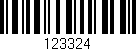 Código de barras (EAN, GTIN, SKU, ISBN): '123324'