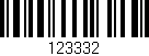 Código de barras (EAN, GTIN, SKU, ISBN): '123332'