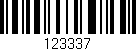 Código de barras (EAN, GTIN, SKU, ISBN): '123337'