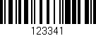 Código de barras (EAN, GTIN, SKU, ISBN): '123341'