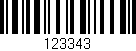 Código de barras (EAN, GTIN, SKU, ISBN): '123343'
