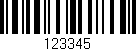 Código de barras (EAN, GTIN, SKU, ISBN): '123345'