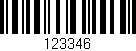 Código de barras (EAN, GTIN, SKU, ISBN): '123346'