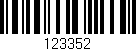 Código de barras (EAN, GTIN, SKU, ISBN): '123352'