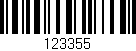 Código de barras (EAN, GTIN, SKU, ISBN): '123355'