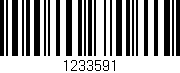 Código de barras (EAN, GTIN, SKU, ISBN): '1233591'