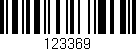 Código de barras (EAN, GTIN, SKU, ISBN): '123369'