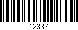 Código de barras (EAN, GTIN, SKU, ISBN): '12337'