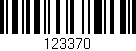 Código de barras (EAN, GTIN, SKU, ISBN): '123370'