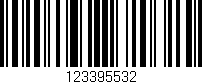 Código de barras (EAN, GTIN, SKU, ISBN): '123395532'