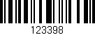 Código de barras (EAN, GTIN, SKU, ISBN): '123398'