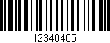 Código de barras (EAN, GTIN, SKU, ISBN): '12340405'