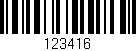 Código de barras (EAN, GTIN, SKU, ISBN): '123416'